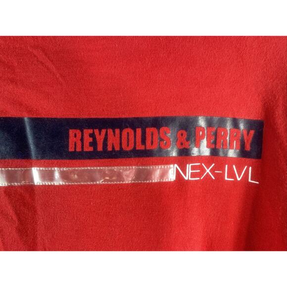 Vintage, RP55 Red, REYNOLDS & PERRY NEX-LVL Long Sleeve Shirt Men's XXL - Picture 3 of 12